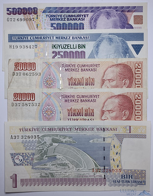 7 Emisyon Banknotlar